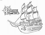 Pirate Coloring Pages Lego Ship Print Color Printable Getcolorings Adult sketch template