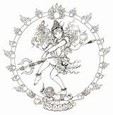 Shiva Coloring Pages India Coloriage Nataraja Inde Drawing Adulte Hindu Colouring Tattoo Adult Coloriages Paintings Goddess Dance Dancing Drawings Lord sketch template