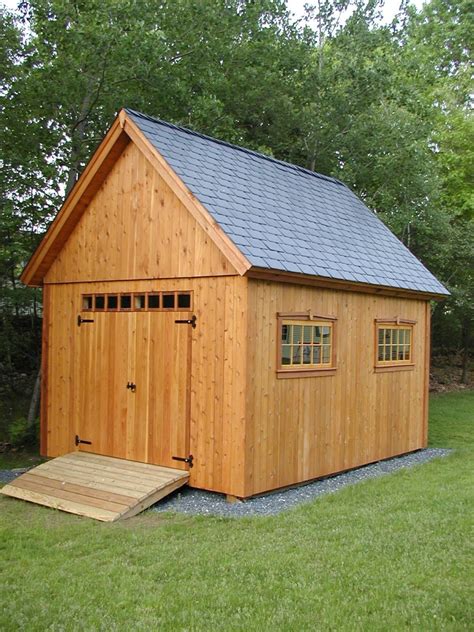 cedar shed  mower fine homebuilding