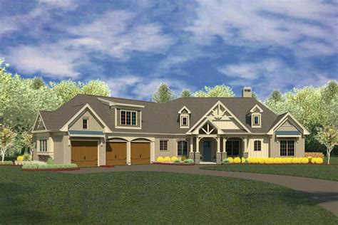 plan dk country craftsman house plan   degree angled