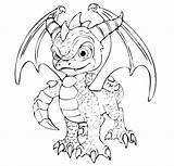 Spyro Coloring Pages Getcolorings Cartoons Super Color sketch template