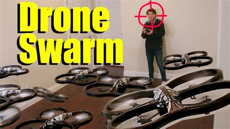 head hunting drone swarm youtube