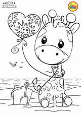 Cuties Preschool Printables Bojanke Bontontv Slatkice Animados Giraffe из категории все раскраски sketch template