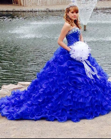 Vestidos De 15 Anos 2019 New Royal Blue Quinceanera Dresses Sweetheart
