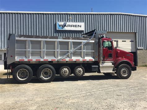 ft aluminum dump body dump body   week warren