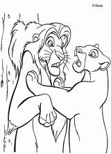 Hyenas Lion Coloring King Pages Running Kids Printable sketch template