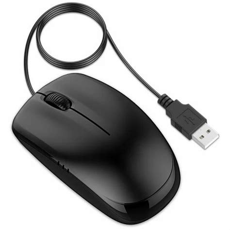 black wired computer mouse  rs piece  mumbai id