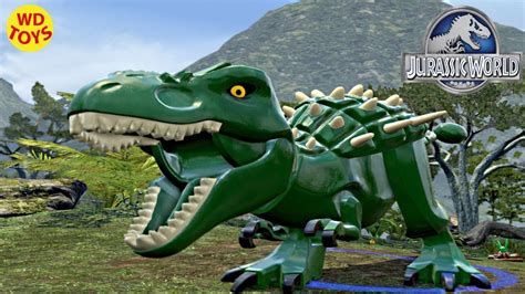 Jurassic World Lego Game Incredible Hulk Hybrid Indominus Rex Custom
