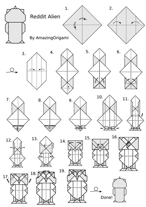 easy origami instructions printable  printable