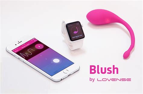 blush remote controlled vibrator for apple watch