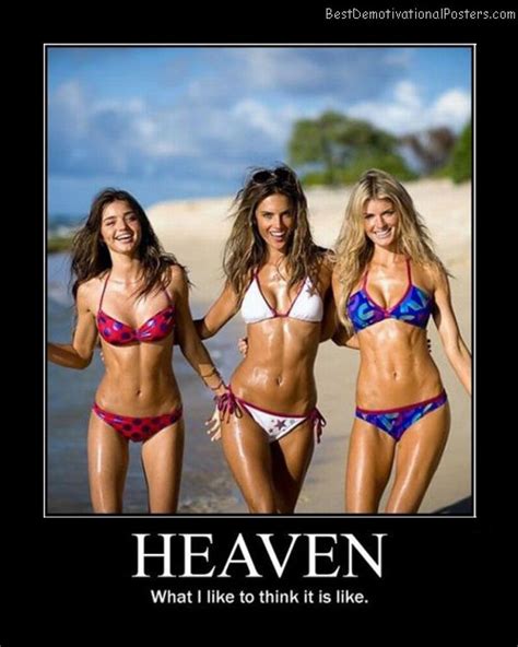 like in heaven motivational poster