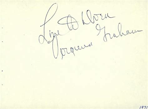 virginia graham inscribed signature circa  autographs