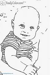 Baby Coloring Pages Newborn Boy Boss Little Blue Bitty Printable Color Getcolorings Print Colori Popular sketch template