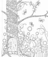 Coloring Pages Adult Book Colouring Garden Books Amazon Drawings Tangle Printable Gardens Flower Colorful Fairy Moments Color Doodle Blank Anti sketch template