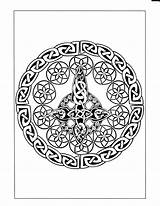 Mandala Celtic Knot Mandalas sketch template