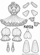 Coloring Puppets Pages Paper Puppet Pheemcfaddell Fairy Kids Crafts Kella Visit Dolls Choose Board sketch template