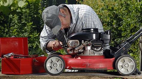 clean lawn mower carburetor   simple methods