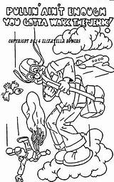 Coloring Pages Skydiving Parachute Adult Man Getcolorings sketch template