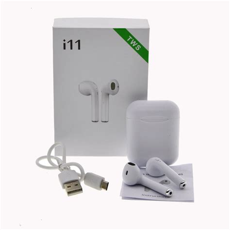 I11 Tws Wireless Bluetooth 5 0 Earphones Mini Stereo Earbuds Shopee