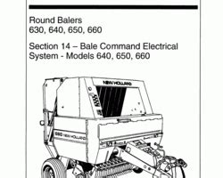 holland balers  manuals operator manual service repair electrical wiring  parts