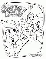 Coloring Pages Tales Ducky Veggie George King Popular sketch template