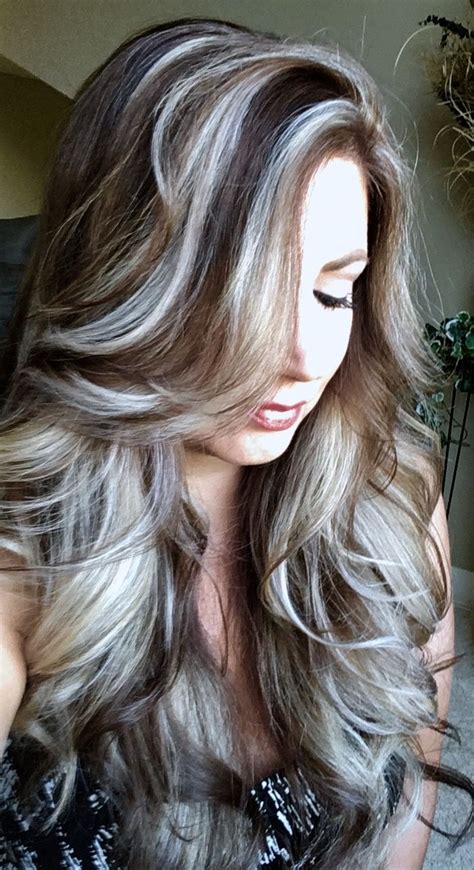 New Hair Types Plus Icy Blonde Highlights On Ash Brown Hair My Style
