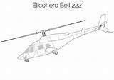 Elicottero Colorare Disegni Elicotteri Pianetabambini Bell sketch template