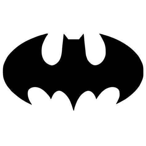 bat symbol batman stencil    ply mat board