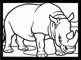 Rhino Coloring Pages Rhinoceros Rhinos Colouring Clipart Color Baby Animals Printable Print Drawing Getcolorings Getdrawings Wildlife Popular Gif Colorings 38kb sketch template
