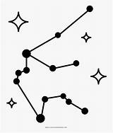Constellation Aquarius sketch template