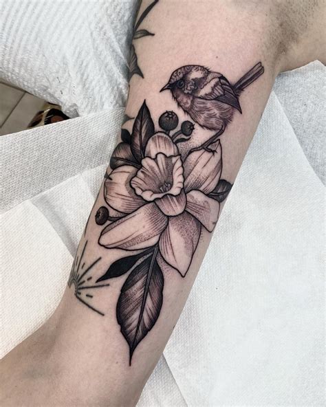 aggregate  forearm daffodil tattoo latest incdgdbentre