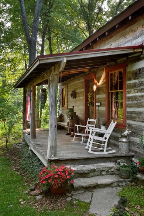 spectacular rustic porch designs  rustic house