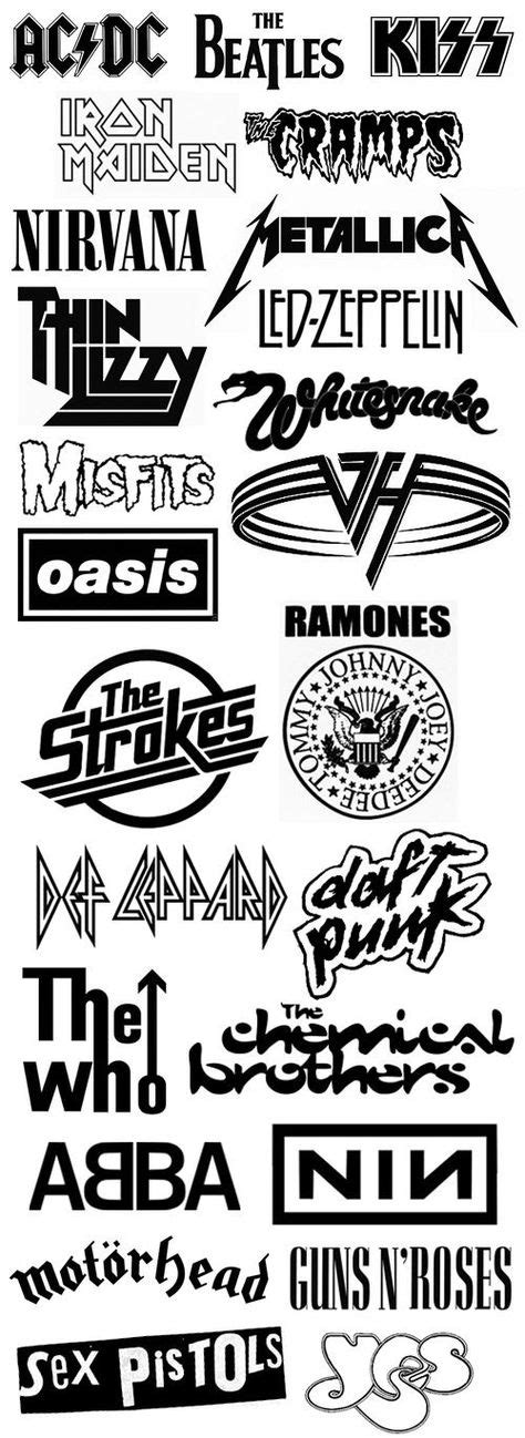 band logos ideas band logos band rock band logos