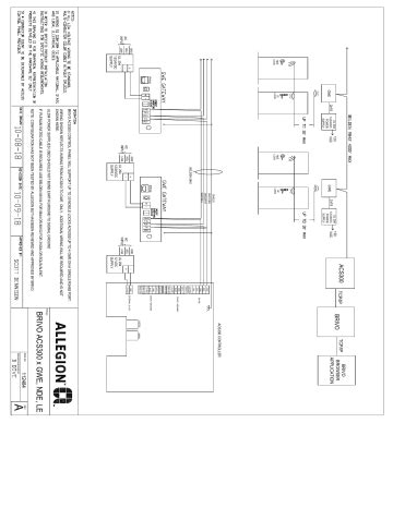 schlage brivo acs wiring diagram manualzz