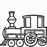 Tren Antiguo Trenes Pincha Izquierdo Botón Duro sketch template