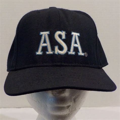 asa umpire baseball truckers cap hat pro model  roxxi fitted size