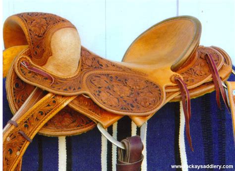 mckay custom saddlery bronc saddle
