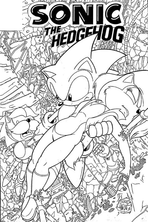 kids  funcom coloring page sonic  sonic