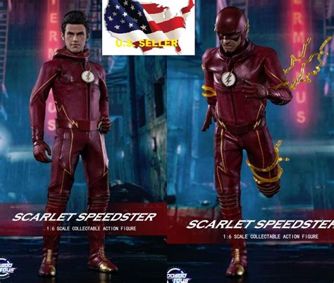 1 6 The Flash Figure 3 0 Cw Barry Allen Speedster Toy Hot