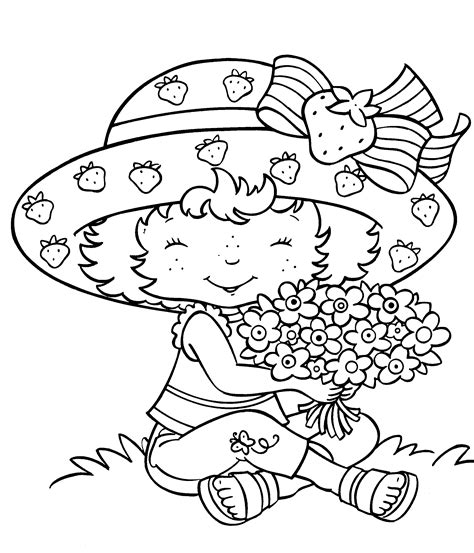 strawberry coloring pages  coloring pages  print