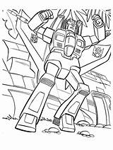 Coloring Pages Transformers Printable Transformer Kids Animated sketch template