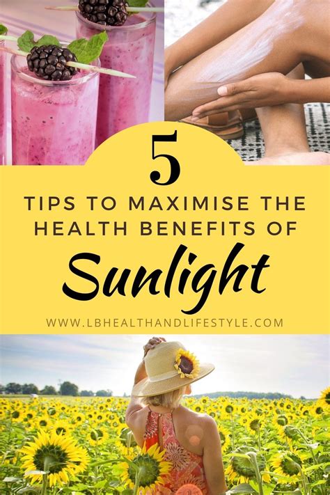 Maximising The Health Benefits Of Sunlight 5 Tips Lb Health And Lifestyle