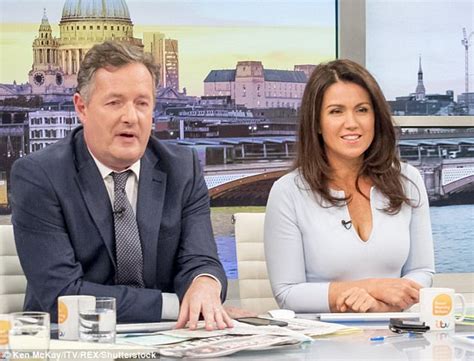 Susanna Reid Distracts With Plunging Dress On Gmb Daily Mail Online