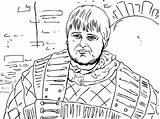 Coloring Pages Thrones Game Book sketch template
