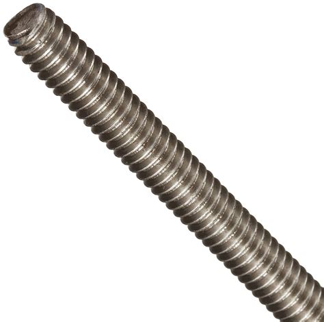 stainless steel fully threaded rod   thread size