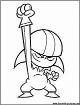 Kick Buttowski Coloring Pages Kid Rooms Characters Boy Cartoon sketch template