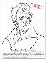 Coloring Democratic Party Activity Change History Years sketch template