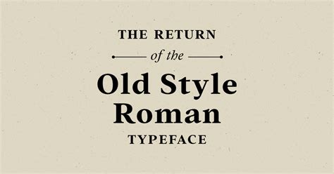 return    style roman typeface creative market blog