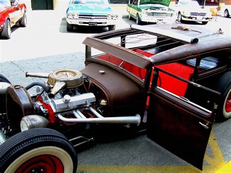 Dope Looking Rat Rod With All The Right Colors