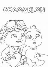 Cocomelon Raskrasil Rhymes sketch template